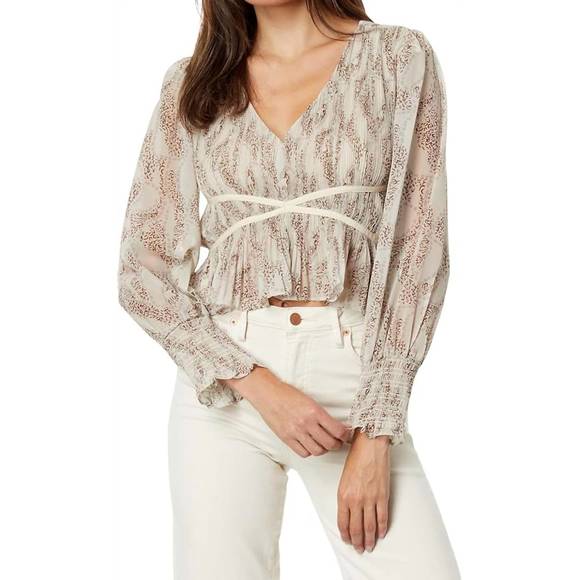 NEW EN SAISON ever top in oat - Picture 1 of 2